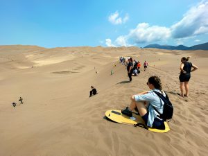 sandboarding and Dune Bashing
